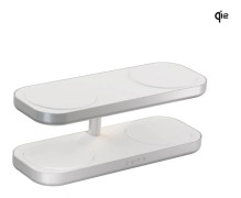 Zens Trådlös Laddare Quattro Pro 4 Qi2 Vit