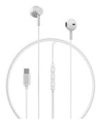 Devia In-Ear Trådbundna Hörlurar USB-C Smart M2 Digital Metal - Silver