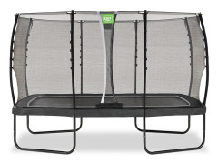 Studsmatta EXIT Allure Classic 214x366cm Svart inkl. Skyddsnät