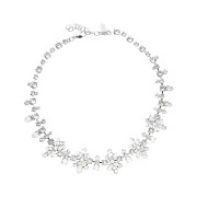 Caroline Svedbom - La Vie En Rose Necklace Rhodium Pearl & Crystal