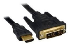 MicroConnect - Adapterkabel - HDMI han til DVI-D han - 5 m - sort