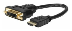 MicroConnect - Videokort - HDMI hane till DVI hona - 15 cm