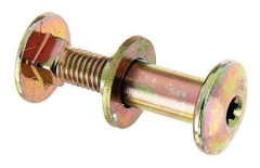 GAH-Alberts Multi-Fix-vis platt huvud med mutter Hylsa Paket med 2, Gul, - 338312