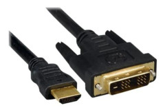 MicroConnect - Adapterkabel - DVI-D han till HDMI han - 1,5 m