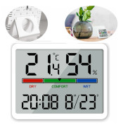 Hygrometer, Väderstation, Fuktmätare, Inomhustermometer, Digital Väderstation, Fuktighet M