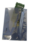 ESD-skyddspåse 127x203mm m/dragkedja 100st/förpackning Aluminium/grå 1x1x1mm (100EA)