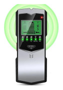 Elektrisk Kabelsökare, 5 i 1 Väggdetektor, LCD-Display med Batteri, Vägg Metalldetektor, Materialdetektor Väggdetektor för Trä, Metall, AC