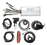 Elektrisk Cykel Kontroller LCD7C Mätare 30A Sinusvåg Kontrollsystem Konverteringskit för 48V 1000W Motor