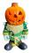 Harts Pumpa Riddare Halloween Dekoration Ljus Trädgårdsdekor Lykta Bordslampa Nattlampa för Barn Sovrum Veranda Dekor