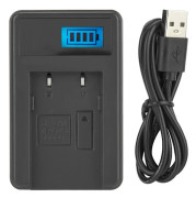 NB-2L Enkel USB Batteriladdare för Canon SX710 SX610 SX520 SX700 SX600 D30 SX500