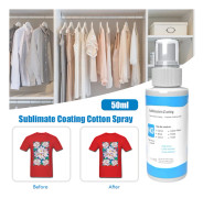 30ML Sublimerings Bomullsbeläggning Sublimeringsspray för Bomull Snabbtorkande Bomullsförbättrare