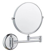 UNIQ Wall Mirror with 10x Magnification in Silver