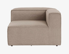 Homitis - 1-sitsig soffaBrinly Right - Brun - Modulsoffor - Från Homeroom