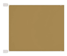Vertikalt överhäng Beige 180x1000 cm Oxfordtyg