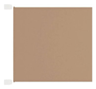 Vertikalt Markis Taupe 100x1200 cm Oxfordtyg