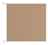 Vertikalt markis Taupe 60x360 cm Oxford tyg
