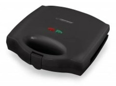 Esperanza PORTABELLA - Smörgåsgrill/våffeljärn/grill - 700 W - svart