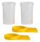 2-pack Bi Vattendispenser Plast Bi-matare Biodlingsutrustning Tillbehör