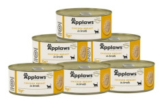 Applaws i buljong 6 x 70 g - Kycklingbröst