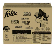 Stort ekonomipack: Latz "As good as it looks" 120 x 85 g - Köttmix I (nötkött, kyckling, anka, lamm)