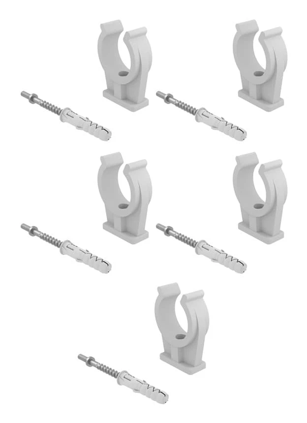28 mm rörhållare - set om 5