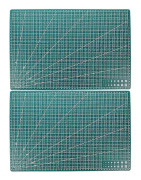 2 st DIY Konst Skärmatta Gravering Skärbräda Skärmatta Plast Gravering Mat Hantverk Skärmatta