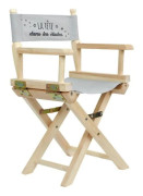 Barnstol "direktör" 57 cm Grå & Natur - Paris Pris