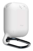 ELAGO Skyddsväska för Airpod Vattentät med Hängare Vit