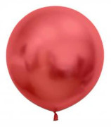 Ballonger - Platin Eller Röd 60 Cm / 2 St.
