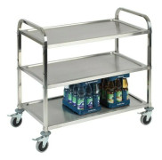 Rullbord M/3 Hyllor 96x50x94cm Rs