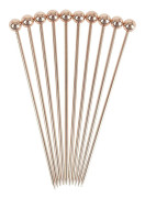 Ball Garnish Drinkpinne Pk10 - Koppar