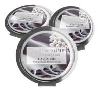 Sojavaxkakor Naturlig Vit Sojavax Blommig Patchouli Mysk Hemdoft Lyxig 3-pack 6 cm