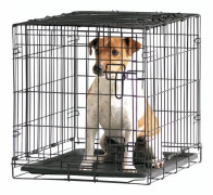 Savic Dog Cottage Hundbur Metall Svart (61 x 44 x 50)