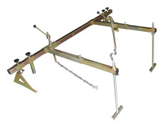 Motortravers med 4-punkts stöd | 510 - 845 mm | 315 kg