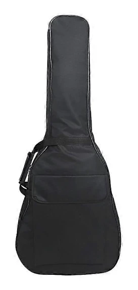 Gitarrväska 41 tum Klassisk Folkgitarrväska Förtjockad Bomull Gitarrryggsäck Axelväska Vattentät Väska