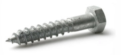 TRÄSKRUV FRANSK T6S FZV 4.6 DIN 571 6-KANT 12X160/96MM 25ST | Beijerbygg Byggmaterial