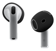 Silikon Skal för Apple AirPods (4. gen.) Öronproppar - Svart