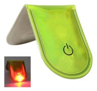 LED Ljus Magnetiskt Clips Säkerhet Löpning Natt Camping Aktiviteter - Fluorescerande