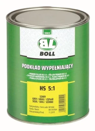 BOLL FILLER PRIMER 800ML HS 5:1 GRÅ