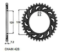 SUNSTAR 1-2502-57 Drev