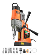 Magnetborrmaskin-VEVOR-1450 W-Portabel pelarborrmaskin-Kraft 12800 N-Variabel hastighet-Max. Diameter 50 mm