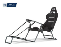 Next Level Racing GT Lite Pro Foldable Cockpit - Grey Racingcockpit för simulerad körning - Upp till 150 kg