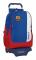 Skolväska med hjul F.C. Barcelona 23/24 Rödbrun 32 x 44 x 16 cm