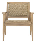 BLOOMINGVILLE Sorrento Loungefåtölj, Naturfärgad, FSC®100%, Akacia