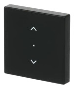Busch-Jaeger 6232-10-885, Svart, Termoplast, Skruvlös, Busch-Jaeger, Matt, Frontpanel