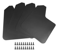 4 st Universal Stänkskydd för Bil Pickup Van Lastbil Mudflaps Stänkskärmar med Skruv