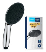 Duschmunstycke - GROHE Vitalio Start 110 27940001 - 1 regnstråle - Vattenbesparande - Antikalkprocess - Krom