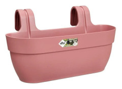 ELHO - Blomkruka - Vibia Campana Easy Hanger Large - Dusty Rose - Utomhusbalkong - L 24,1 x B 46 x H 26,5 cm