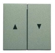 GIRA lock blind switch System 55, Standard 55, E2, Event, Event Clear, Event Opaque, Esprit, ClassiX Aluminium 0 (029426)