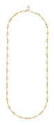 Snö Of Sweden Honey Link Necklace Gold 45cm